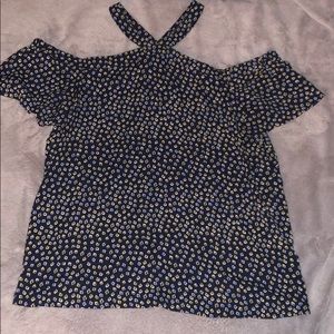 Loft Off The Shoulder Halter Top